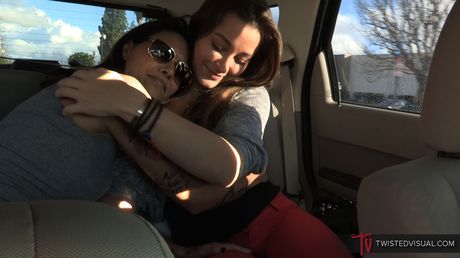 Fantastic Asian Dani Daniels and her lesbian GF licking and toying each others cunt