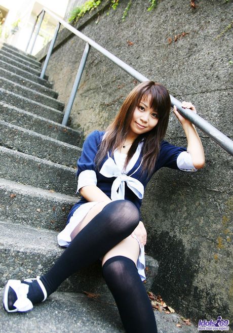 Asian slut enjoys showing off in her lingerie and thongs before she goes out